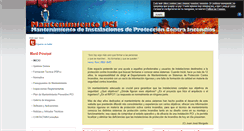 Desktop Screenshot of mantenimientopci.com